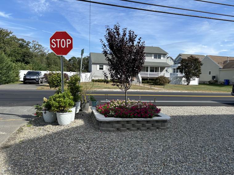 Retaining Block Planter & Tree Install - North Bay Landscape & Design Ocean County NJ