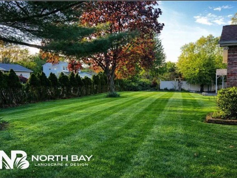 Weekly Mowing & Crisp Stripes - North Bay Landscape & Design Ocean County NJ
